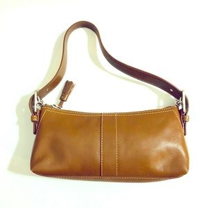 Coach Hobo Brown Leather Shoulder Bag